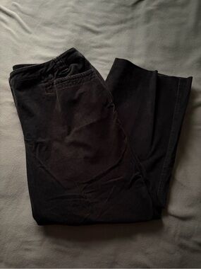 vintage laura dark green corduroy pants